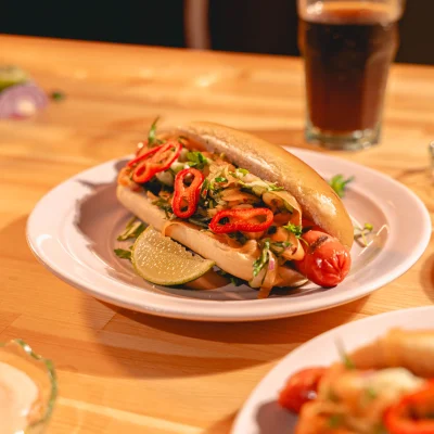 Banh mi flavors with Hako Hot Dog, perfect quick meal recipe.